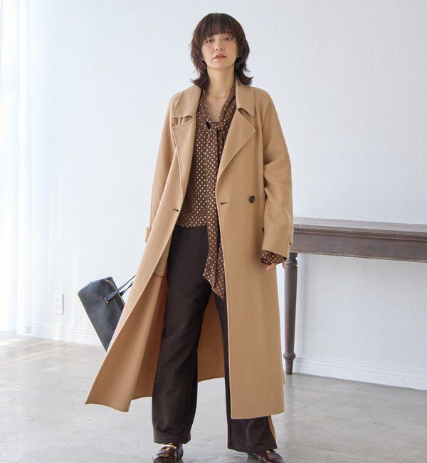  「【軽い着心地】リバーロングトレンチ」|その他|