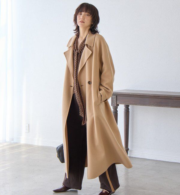  「【軽い着心地】リバーロングトレンチ」|その他|