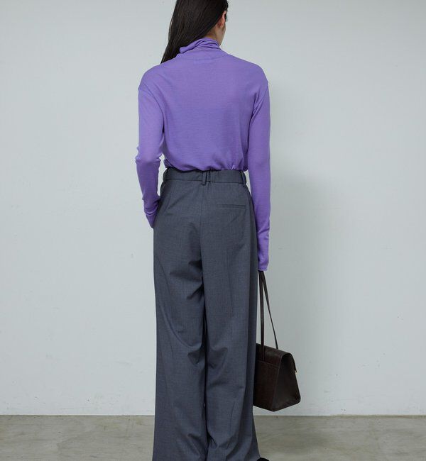  「【SACHIKOコラボ】2タックワイドパンツ」|チノ|