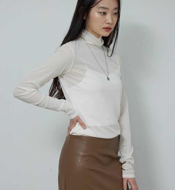  「【リバイバル】チュールタートルカットソー」|Tシャツ・カットソー|