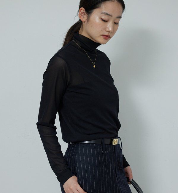  「【リバイバル】チュールタートルカットソー」|Tシャツ・カットソー|