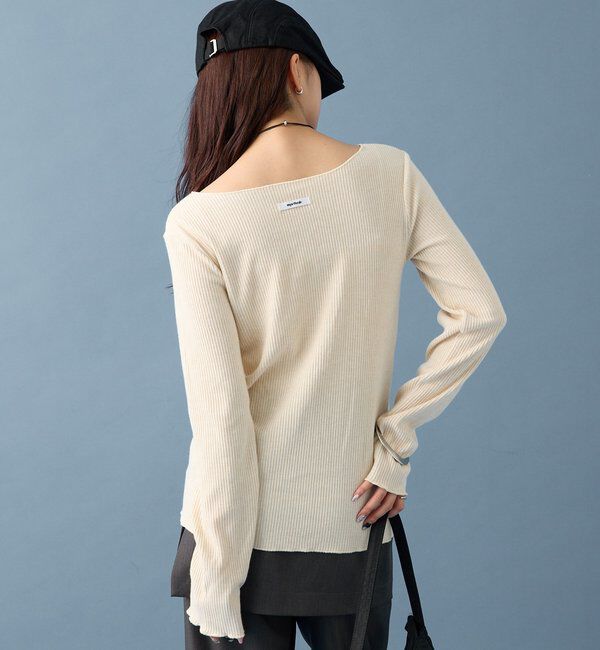  「起毛リブボタンカーディガン」|Tシャツ・カットソー|