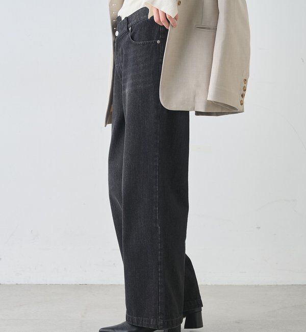  「ウエストデザインデニム」|デニム|