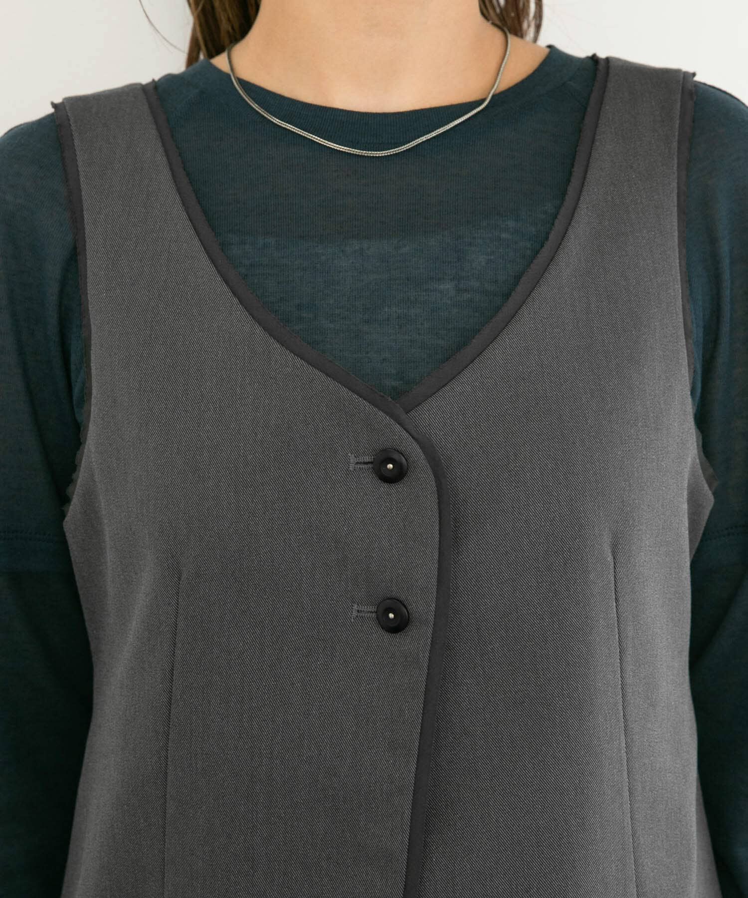  「カットオフデザインベスト」|ベスト・ジレ|