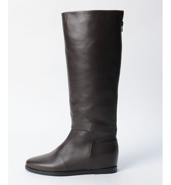 allureville「バックジップロングブーツ」|ロングブーツ|