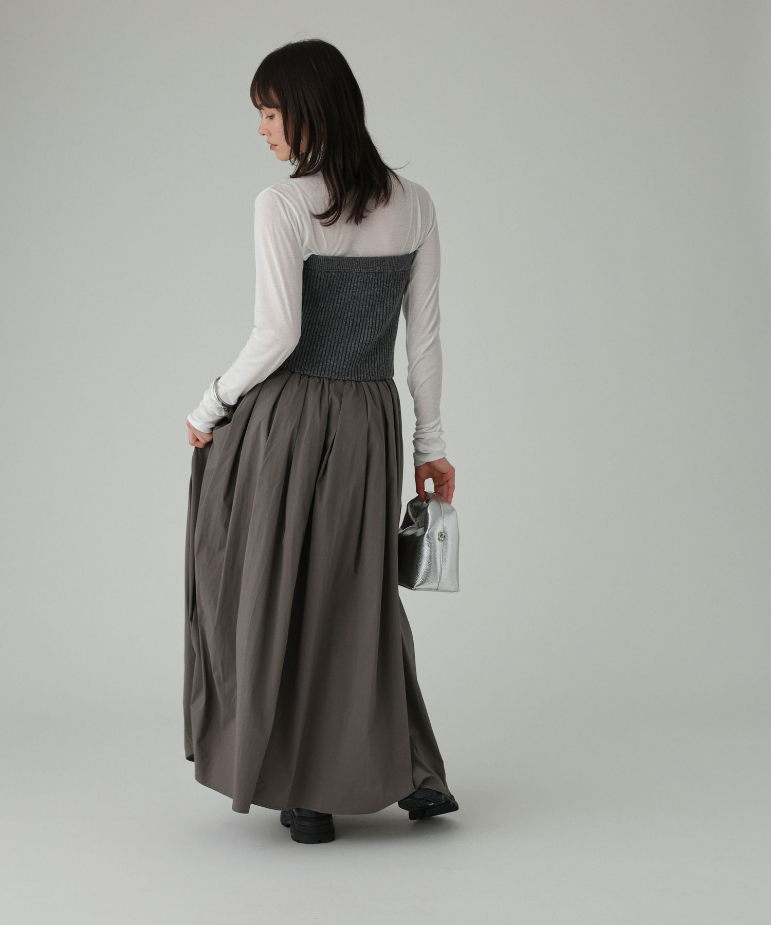 BABYLONE「シアーツイストフライスハイネックカットソー」|Tシャツ・カットソー|