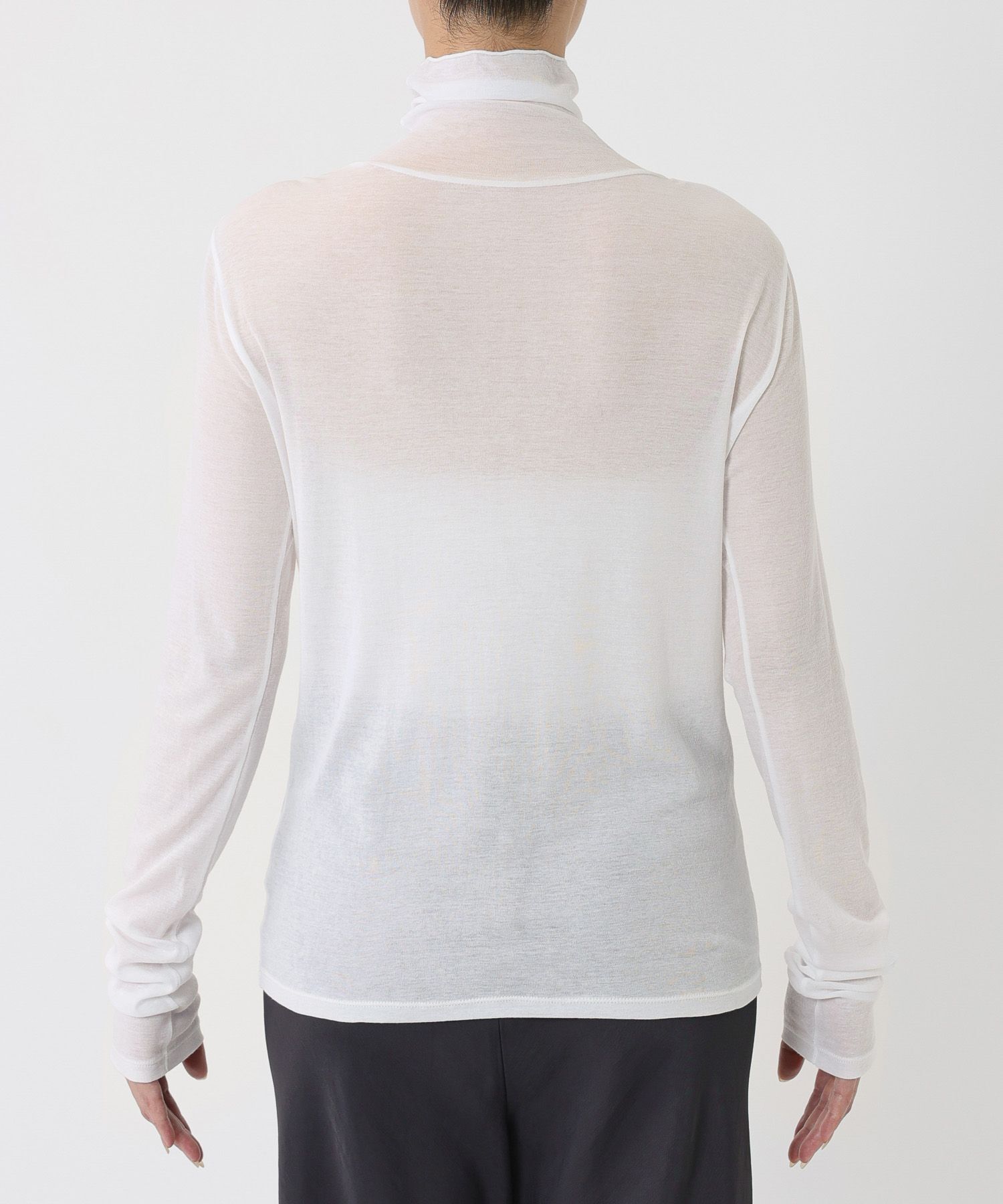 BABYLONE「シアーツイストフライスハイネックカットソー」|Tシャツ・カットソー|