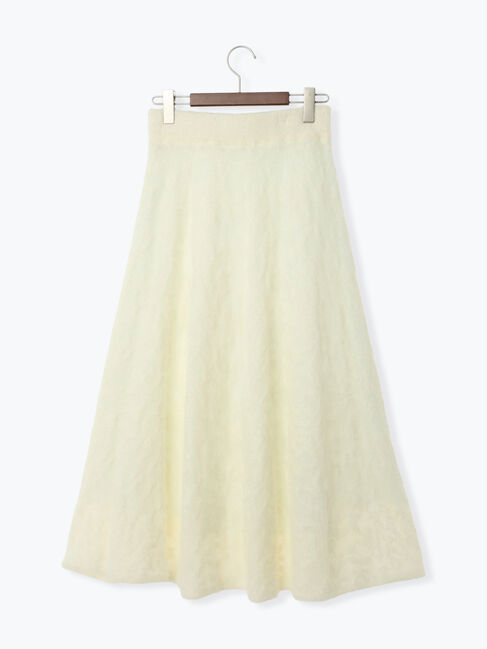 Te chichi「起毛レースニットスカート（セットアップ可）《2025winter catalog item》」|スカート|