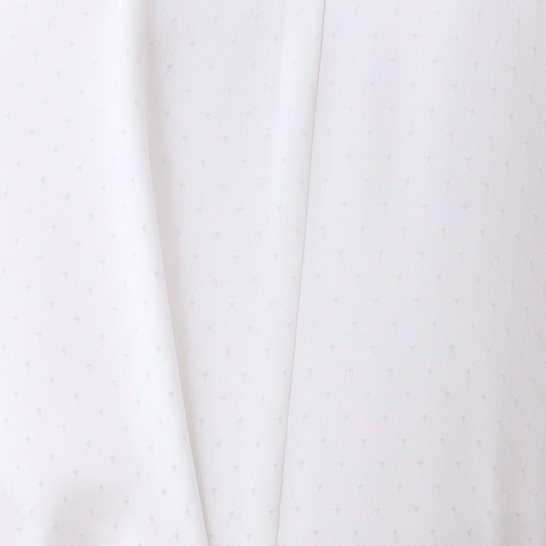 Reflect「【きちんと見え／通勤／セレモニーにおすすめ◎】ドット柄ボウタイブラウス」|シャツ・ブラウス|