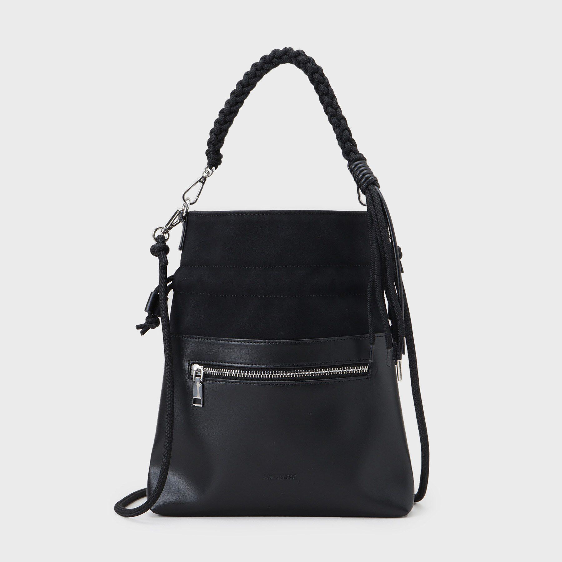 tk.TAKEO KIKUCHI「ADAMPATEK 別注 アソート巾着ショルダーバッグ」|ショルダー・メッセンジャー|ブラック(619)