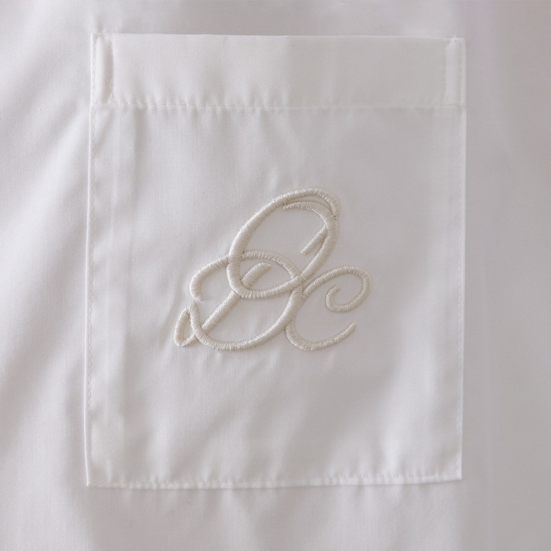 OPAQUE.CLIP「ポケット刺繍レギュラーカラーシャツ【洗濯機OK】」|シャツ・ブラウス|