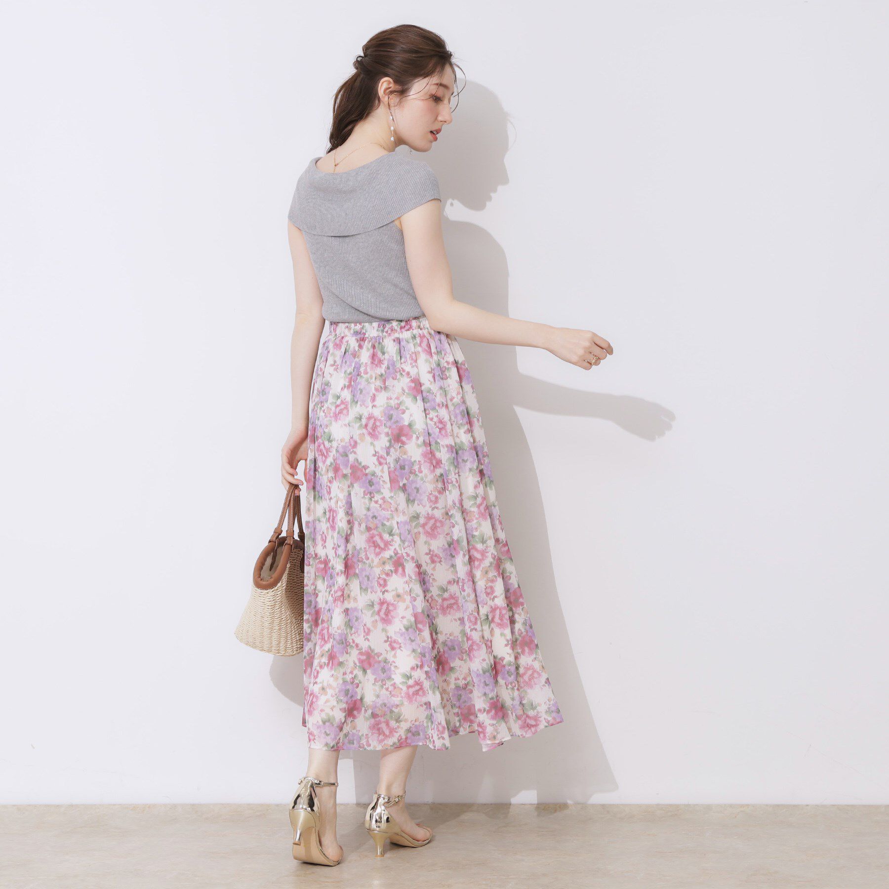 Couture broach「リブオフショルニット」|ニット・セーター|