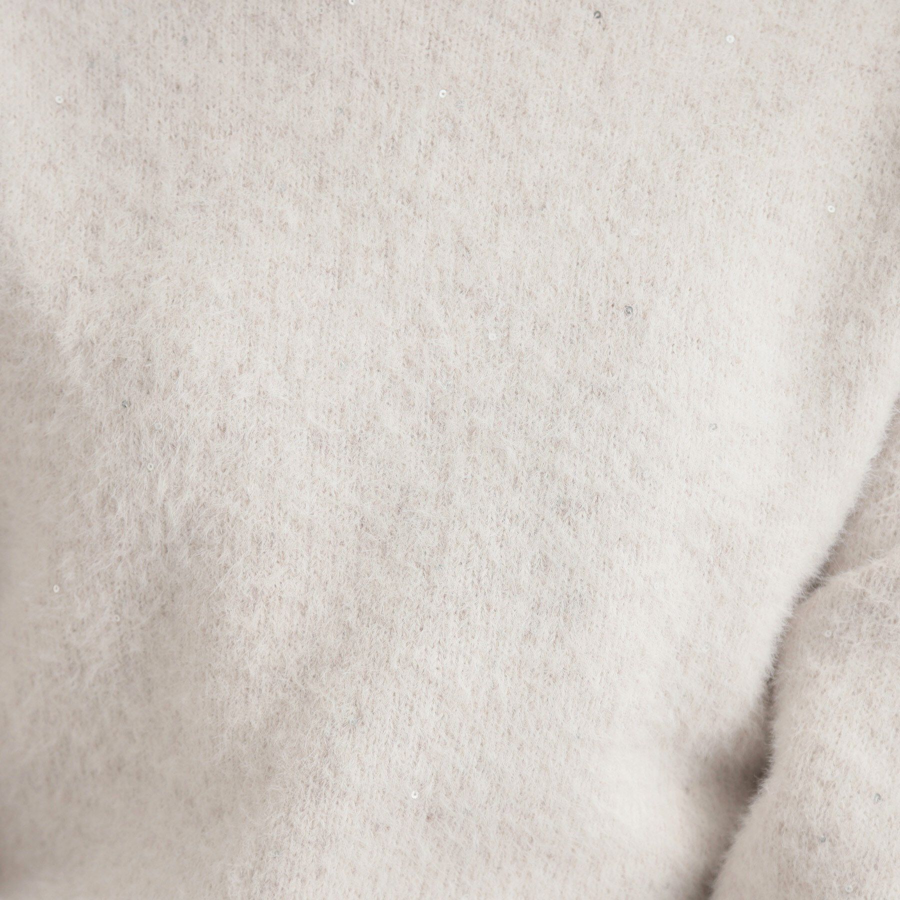 Couture broach「【前後2WAY】スパンコールラメフェザー ニット」|ニット・セーター|