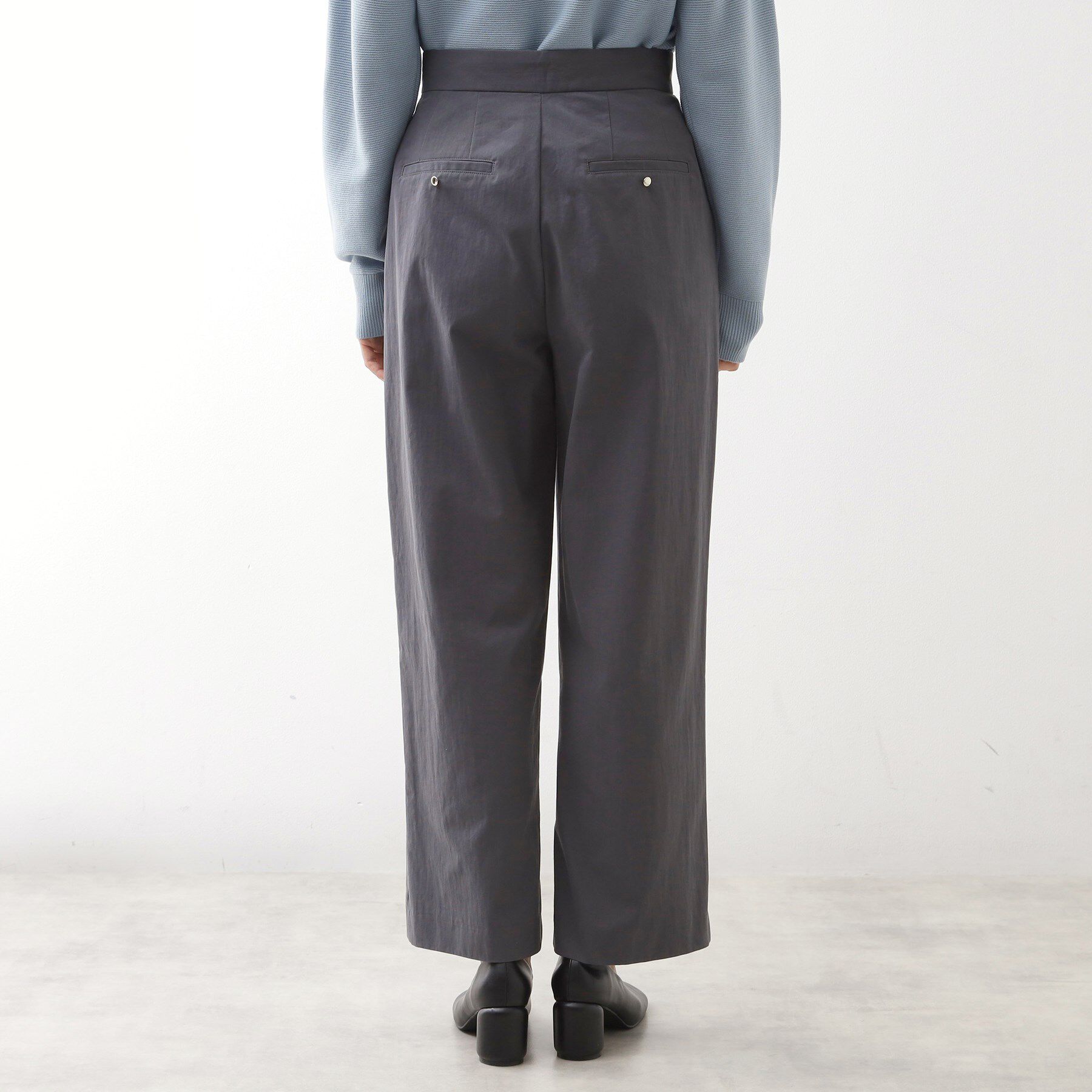 THE SHOP TK「ワイドチノパンツ【洗える】」|その他|