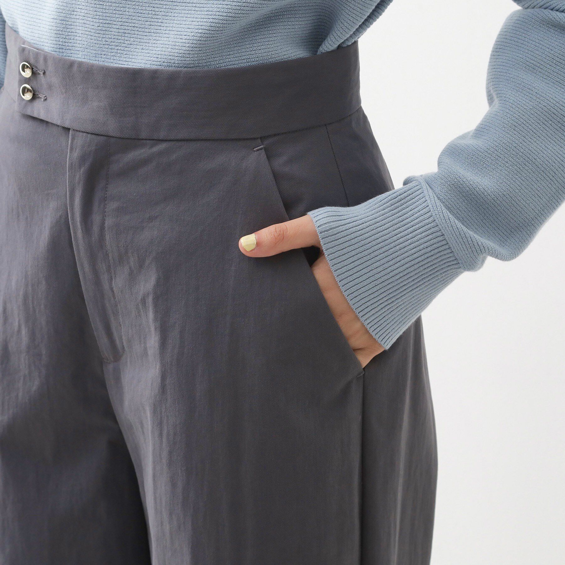 THE SHOP TK「ワイドチノパンツ【洗える】」|その他|