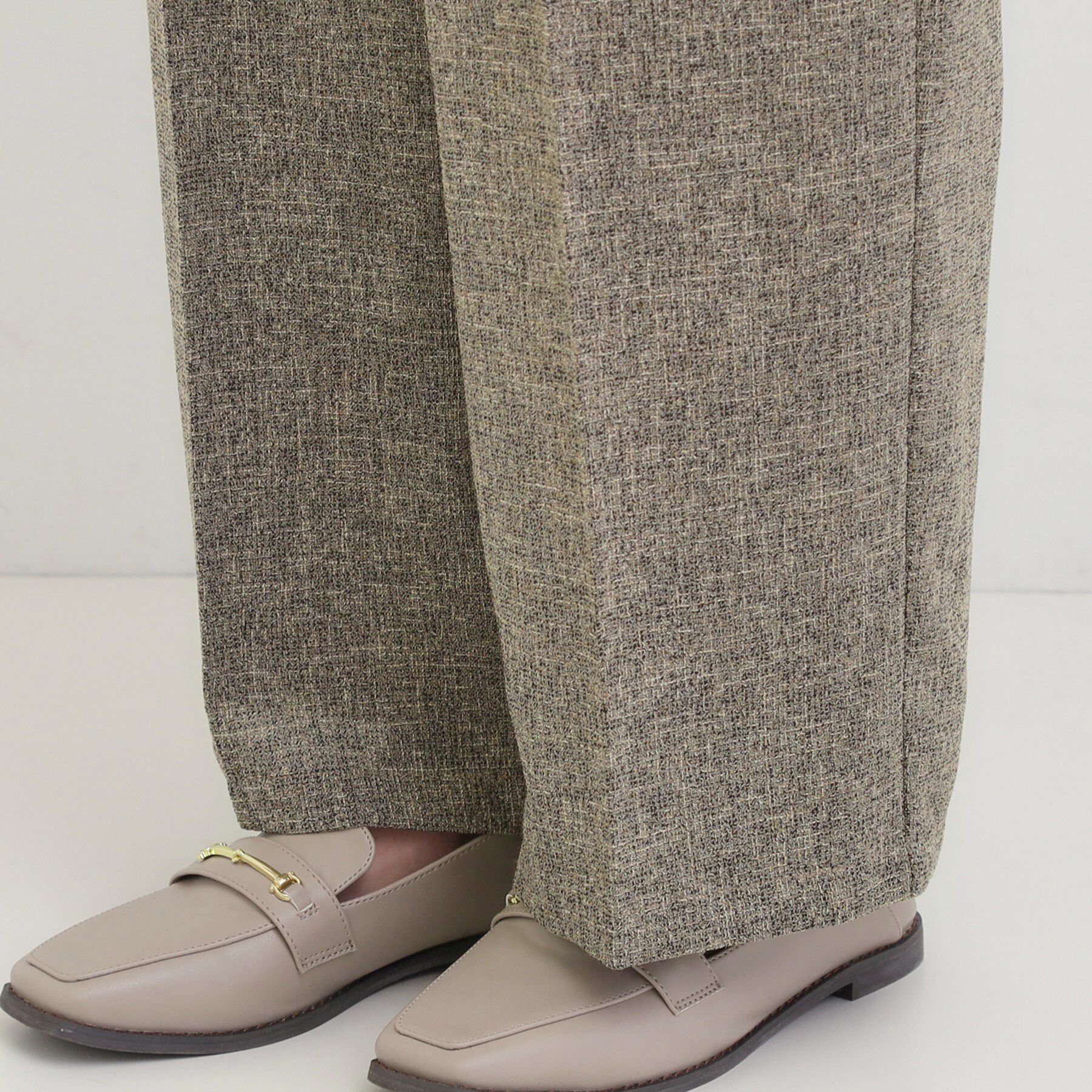 SHOO･LA･RUE「【2点セット】着るだけで決まる クラシカルなツイード調セットアップ」|スーツ|