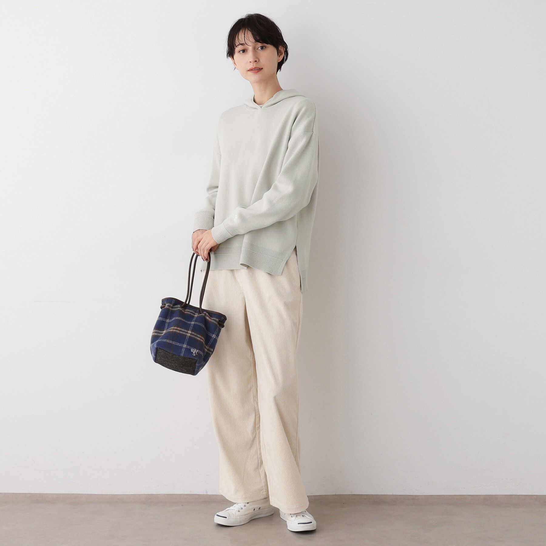 Dessin「【洗える／体型カバー】ちょうどいいニットパーカ」|ニット・セーター|