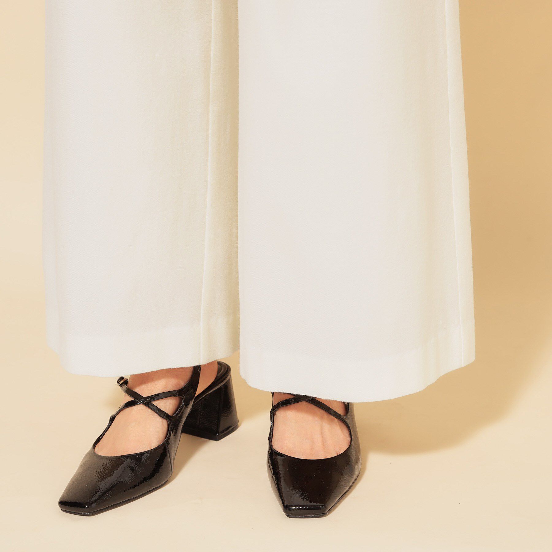 SunaUna「【COLLECTION LINE】ベルト付ガウチョパンツ」|その他|