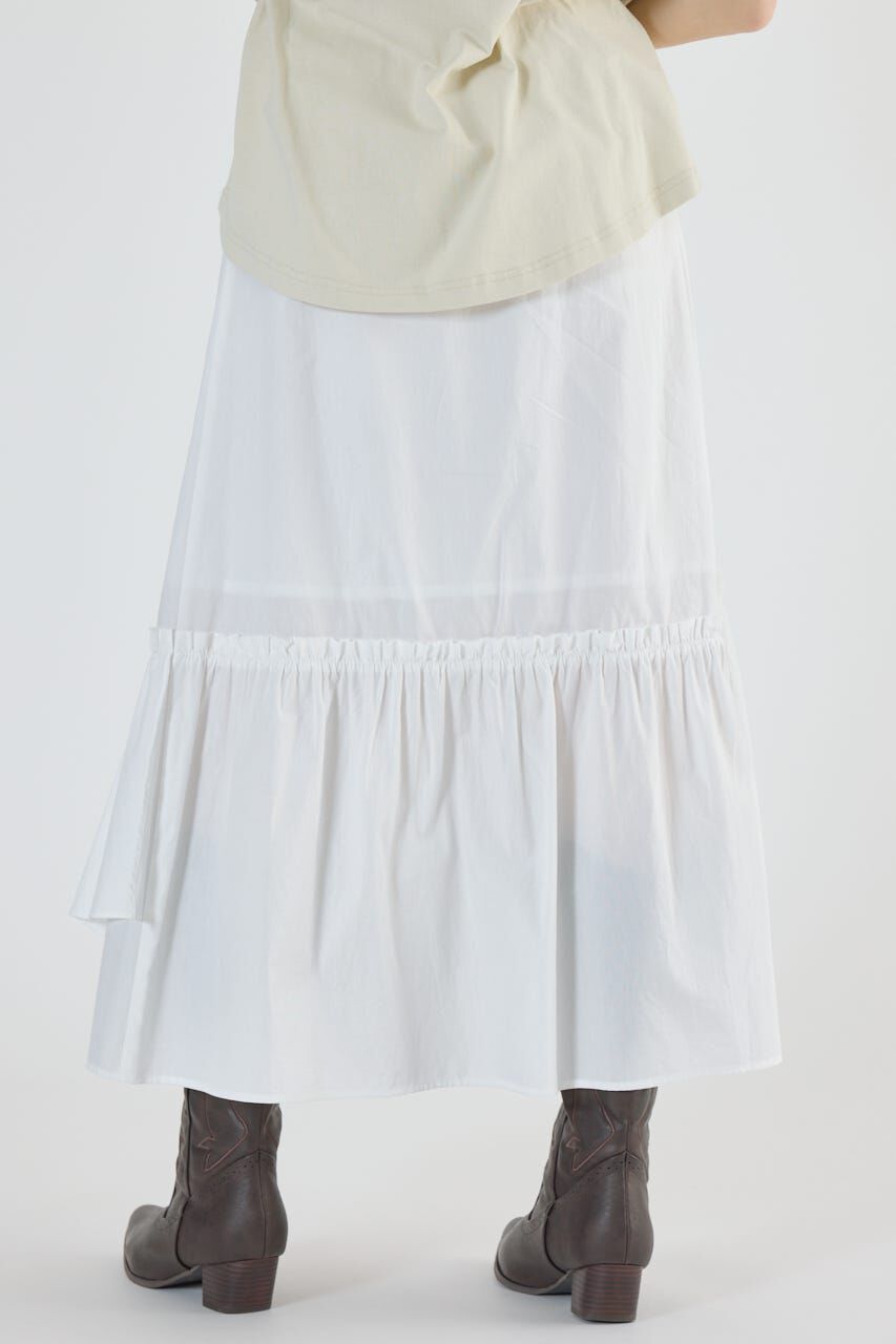 RODEO CROWNS「アシンメトリーギャザースカート」|スカート|