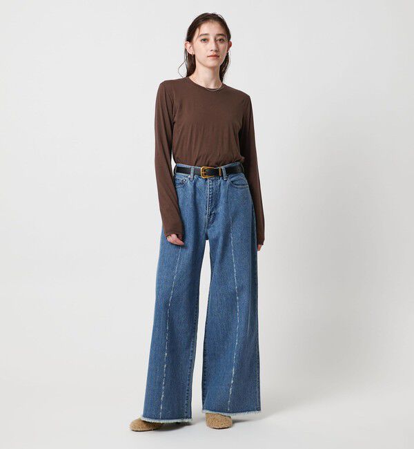 UNITED ARROWS「コットン ジャージー ロングスリーブ カットソー ‐ウォッシャブル‐」|Tシャツ・カットソー|