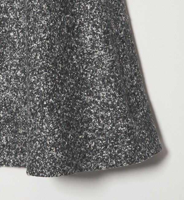 UNITED ARROWS「シルクネップ ツイードライク スカート」|フレア|