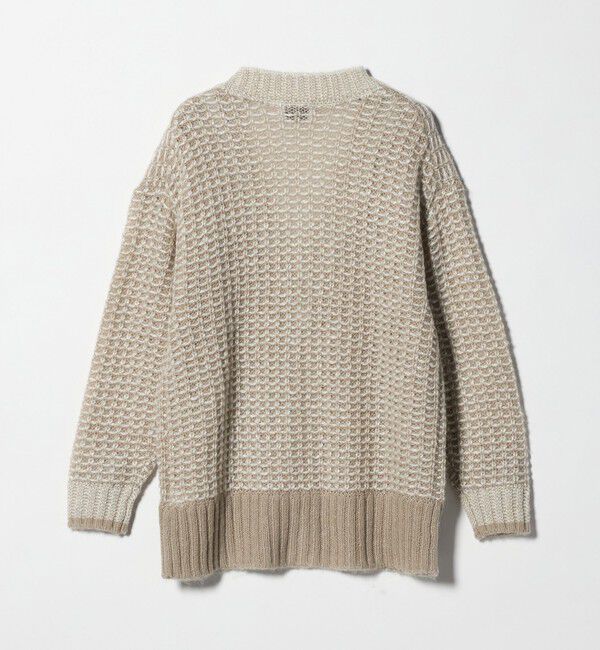 UNITED ARROWS「カラーミックス インレイド カーディガン」|カーディガン|