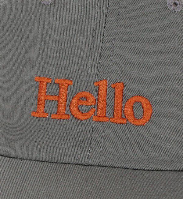 UNITED ARROWS green label relaxing「HELLO キャップ / CAP / キッズ  」|キャップ・キャスケット|