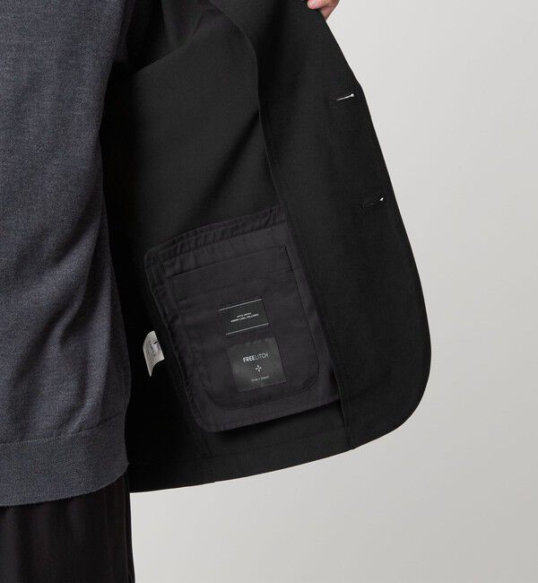 UNITED ARROWS green label relaxing「FREELITCH カジュアル 2B ジャケット -ストレッチ-」|テーラードジャケット|