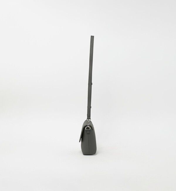 UNITED ARROWS green label relaxing「シボ レザーライク フラップ ショルダーバッグ」|ショルダー・メッセンジャー|