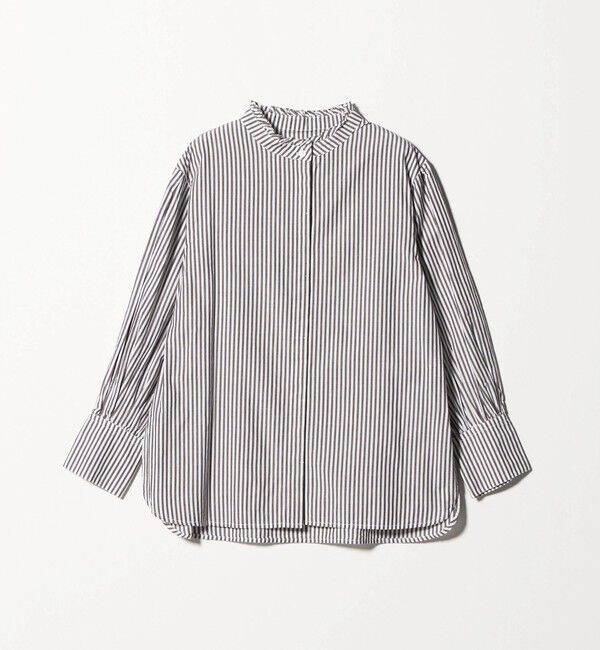 UNITED ARROWS green label relaxing「ニットベスト&times;フリルネック ブラウス」|シャツ・ブラウス|