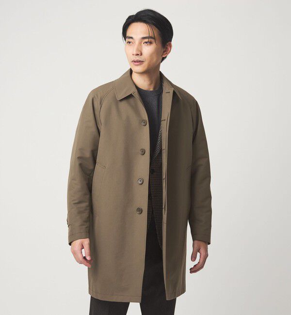 UNITED ARROWS green label relaxing「A+ Pミノテック 2WAY ステンカラーコート -撥水・防風・保温・吸湿発熱・ライナー取外し可-」|ステンカラーコート|MOCA