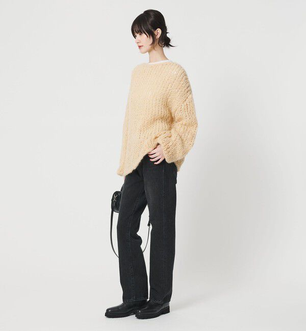 BEAUTY&YOUTH UNITED ARROWS「スリムストレートデニムパンツ 3」|デニム|BLACK