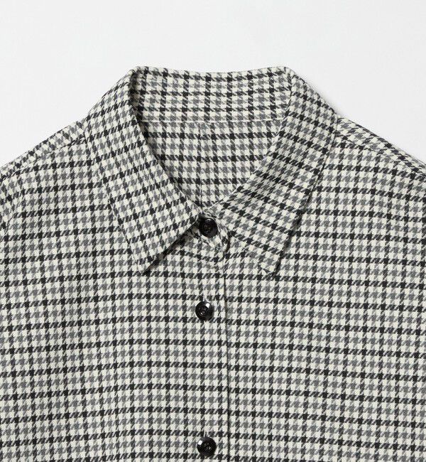 STEVEN ALAN「＜Steven Alan＞ハウンドトゥース シャツ」|シャツ・ブラウス|