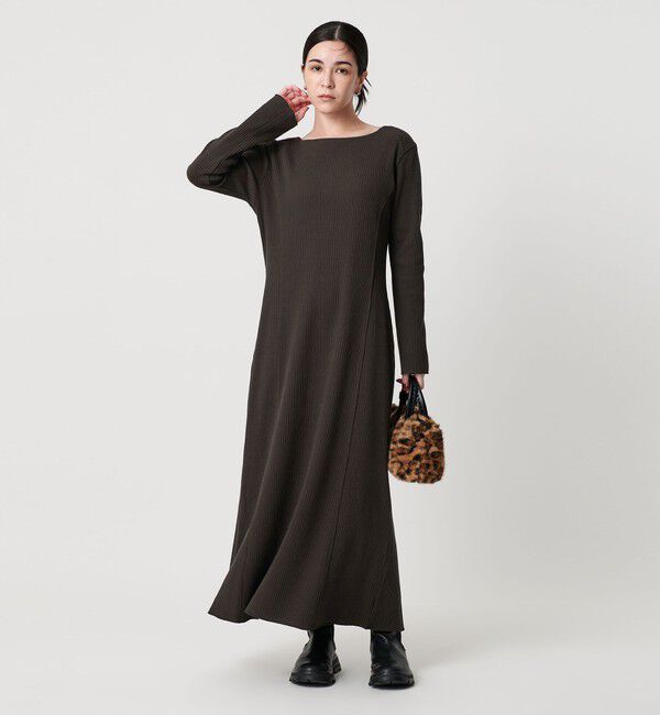 BEAUTY&YOUTH UNITED ARROWS「コットンリブ ワンピース 2WAY」|ワンピース|