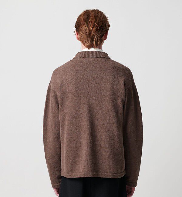 BEAUTY&YOUTH UNITED ARROWS「スラビー ポロニット ジャケット」|カーディガン|