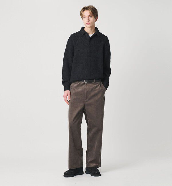 BEAUTY&YOUTH UNITED ARROWS「バブル ニット 2B ポロシャツ」|ニット・セーター|