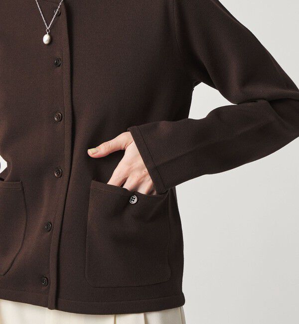 STEVEN ALAN「＜Steven Alan＞ミラノリブ ショートカーディガン」|カーディガン|