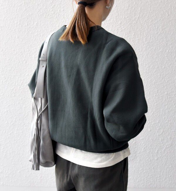 SHIPS any「Champion:〈洗濯機可能〉リバースウィーブ(R) 裏起毛 クルーネック スウェット」|スウェット・ジャージ|