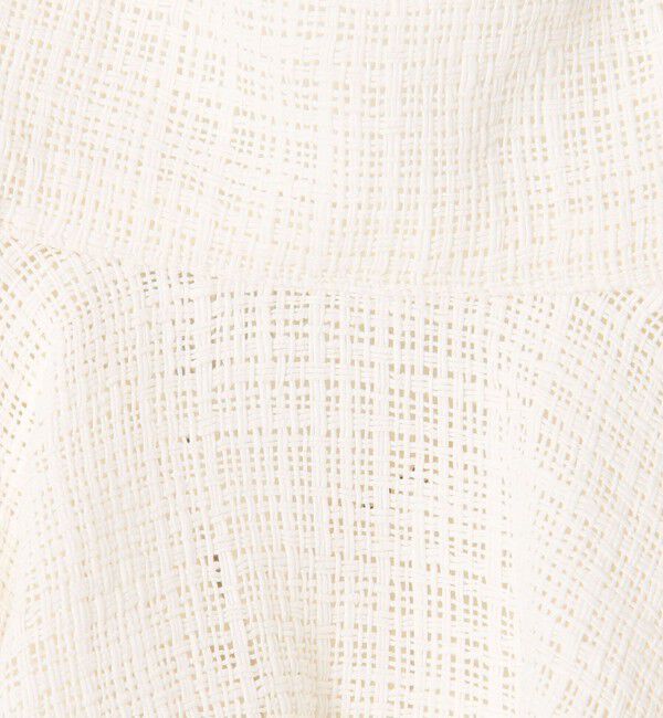 DES PRES「コットンナイロンバスケット ペプラムドールトップス」|キャミソール|