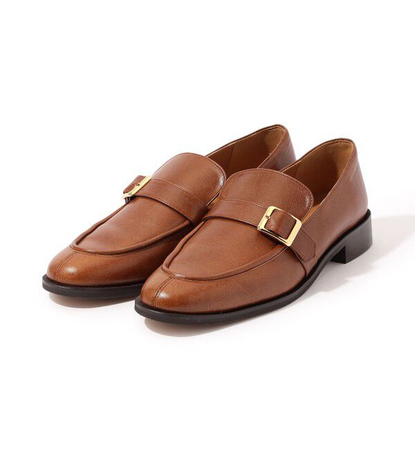 TOMORROWLAND GOODS「 DES PRES KU ベルテッドローファー」|ローファー|