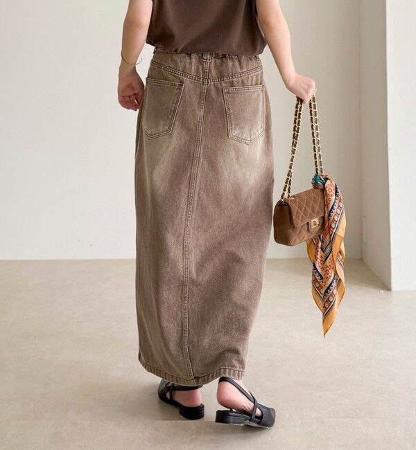 fredy emue「デニムタイトスカート」|スカート|