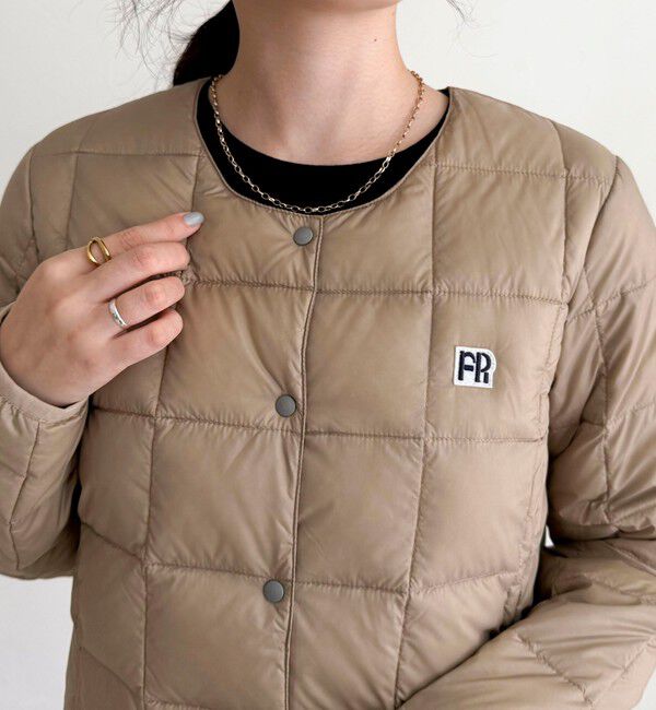 fredy emue「《別注》【TAION/タイオン】CREW NECK BUTTON DOWN JK ダウンジャケット」|ダウン|