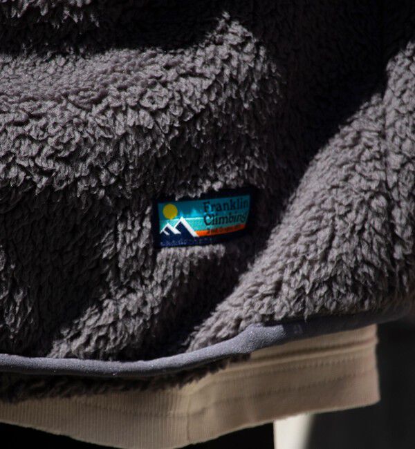 GLOSTER「【Franklin Climbing】カスケード シェルパフリースカーディガン」|カーディガン|