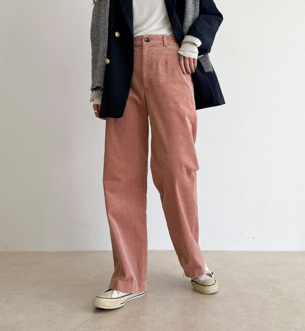 fredy emue「コーデュロイストレートパンツ」|チノ|