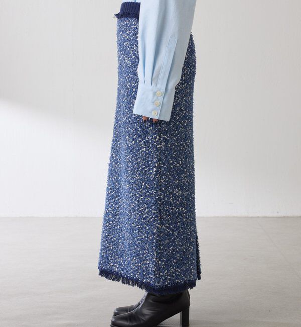  「ツイードライクニットスカート」|スカート|