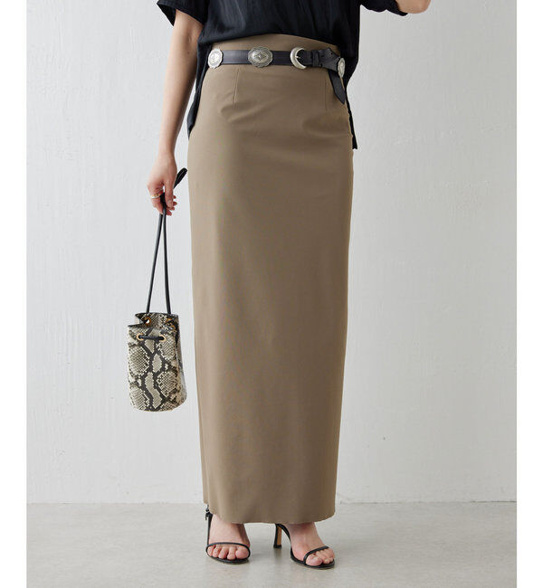  「【新色登場！】【3サイズ展開】ストレッチマキシタイトスカート2」|スカート|