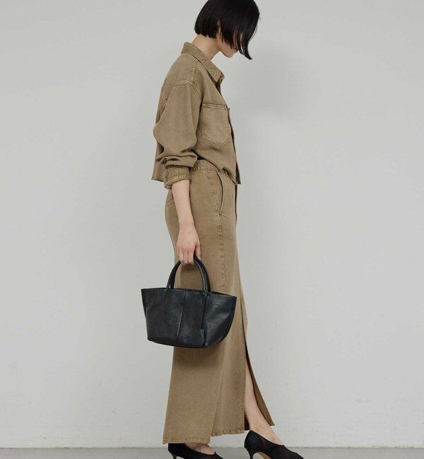  「【セットアップ対応】リヨセルショートシャツ」|シャツ・ブラウス|