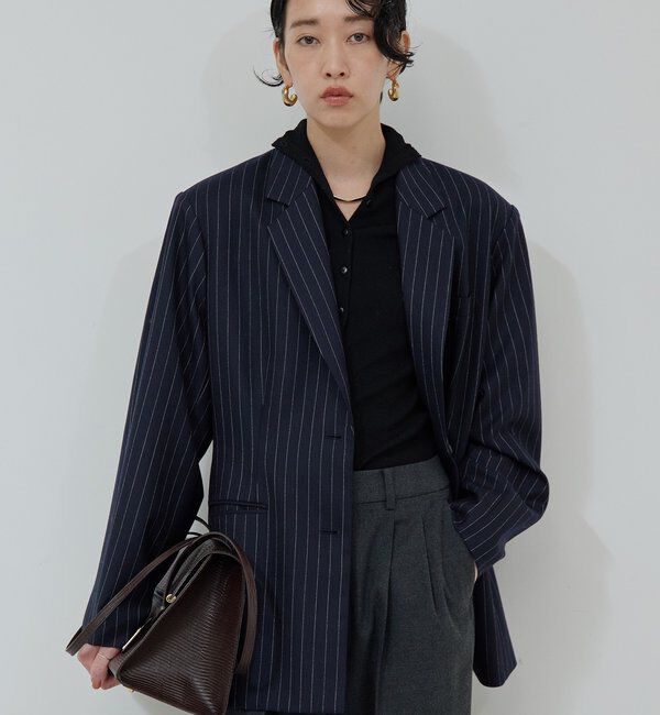  「【比留川游さんコラボ】ウエストシェイプジャケット」|テーラードジャケット|