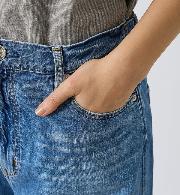 ABAHOUSE「【NEEDBY heritage/ニードバイヘリテージ】HUNK（ハンク）ミッド」|デニム|