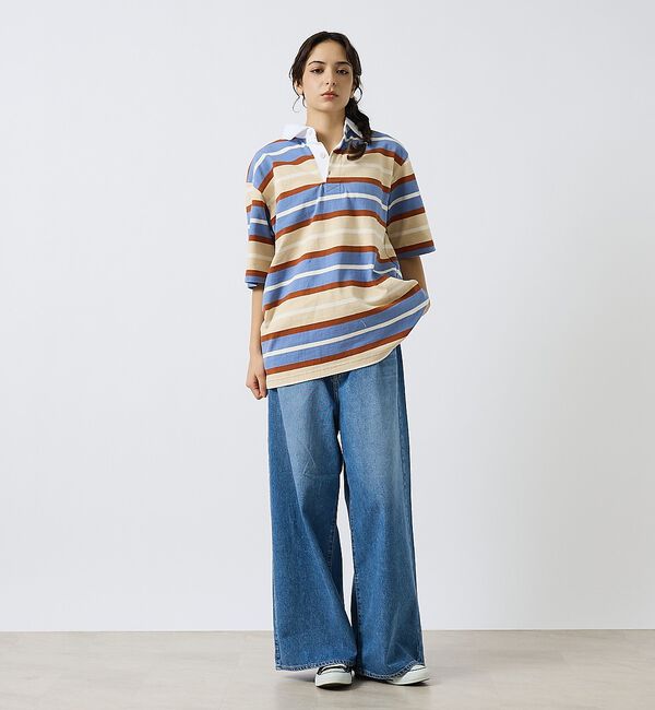 ABAHOUSE「【NEEDBY heritage/ニードバイヘリテージ】HUNK（ハンク）ミッド」|デニム|